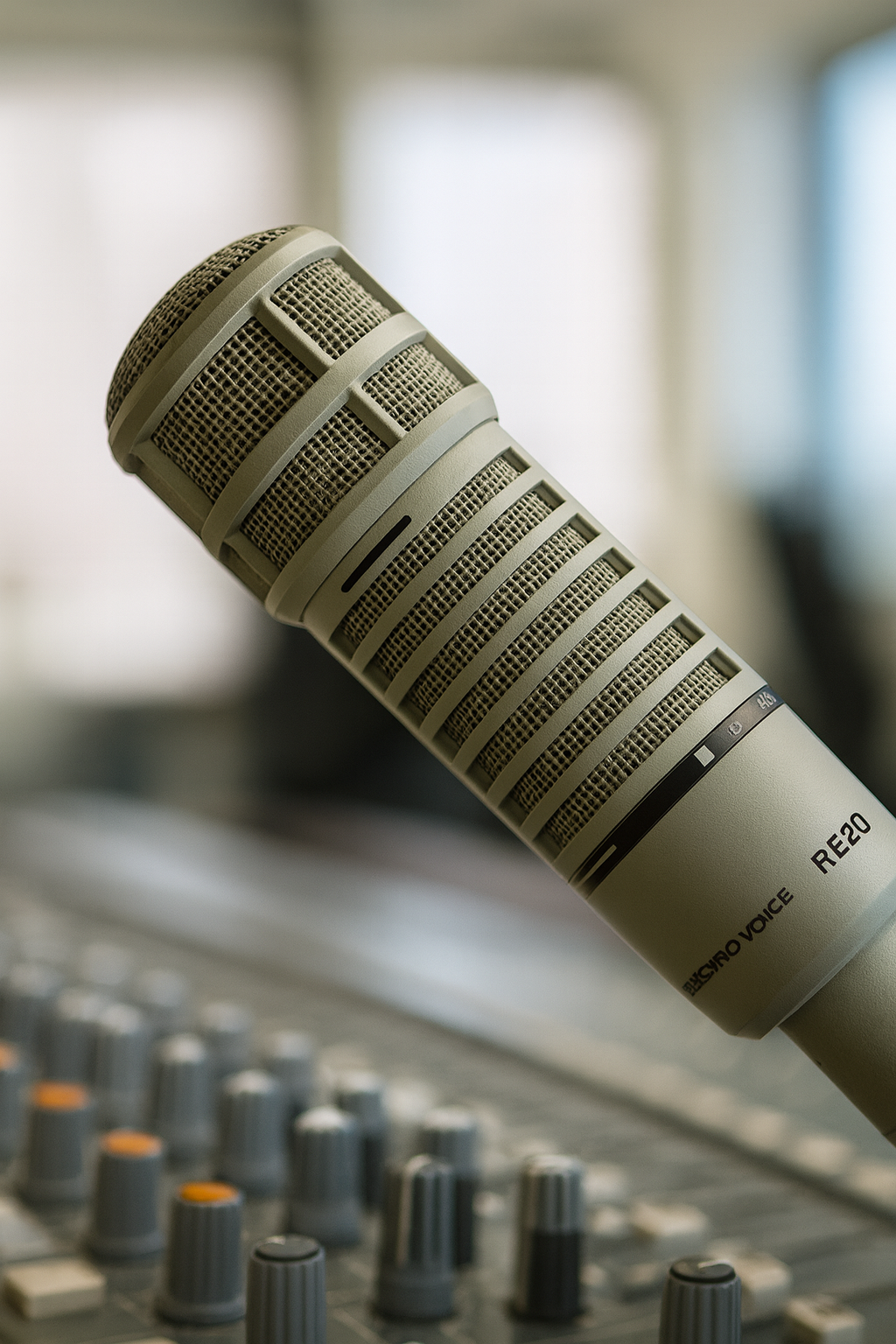 Electro-Voice RE20 Microphone Overview