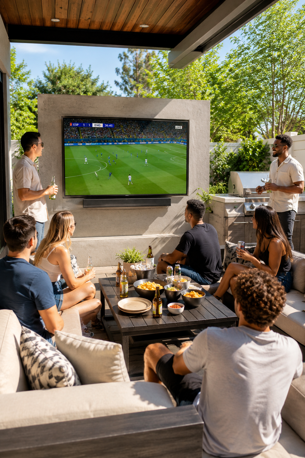 Backyard Big Screen